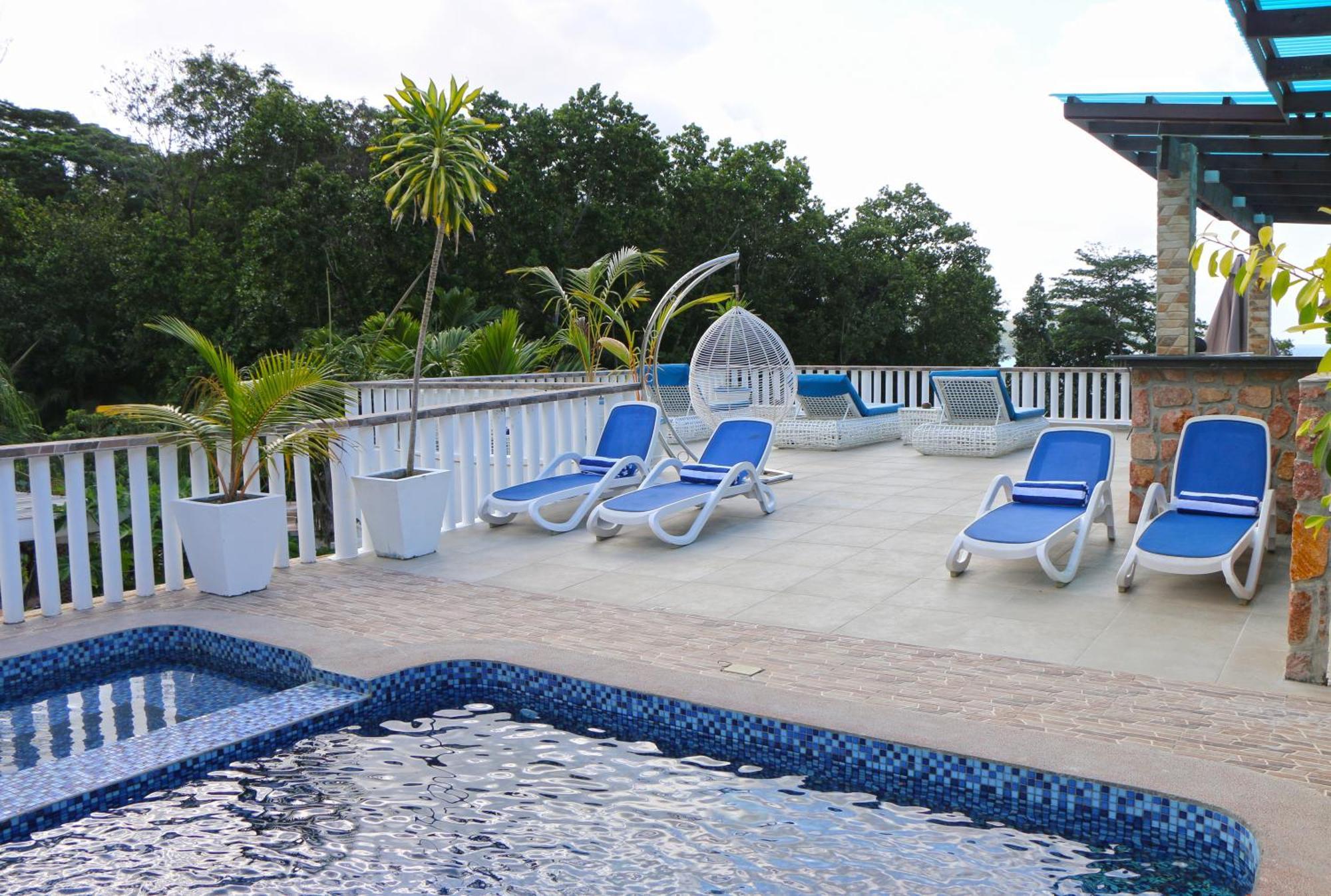 Ocean Blue Bay Apartment Anse Volbert Village  Luaran gambar