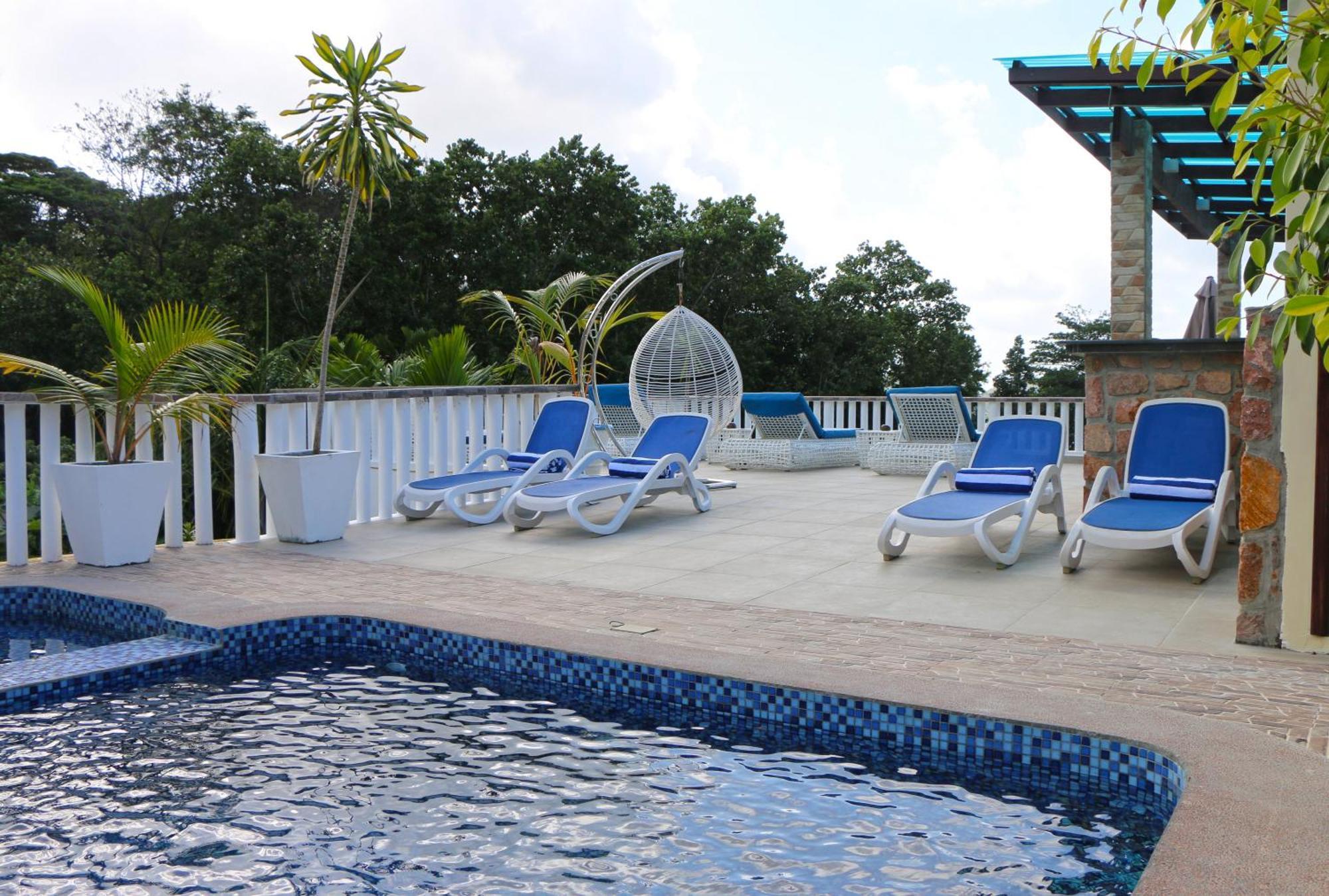 Ocean Blue Bay Apartment Anse Volbert Village  Luaran gambar