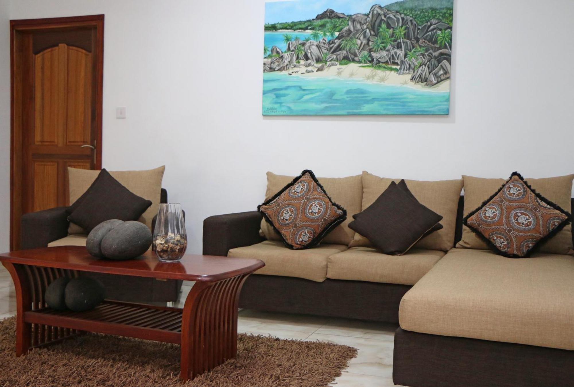 Ocean Blue Bay Apartment Anse Volbert Village  Luaran gambar