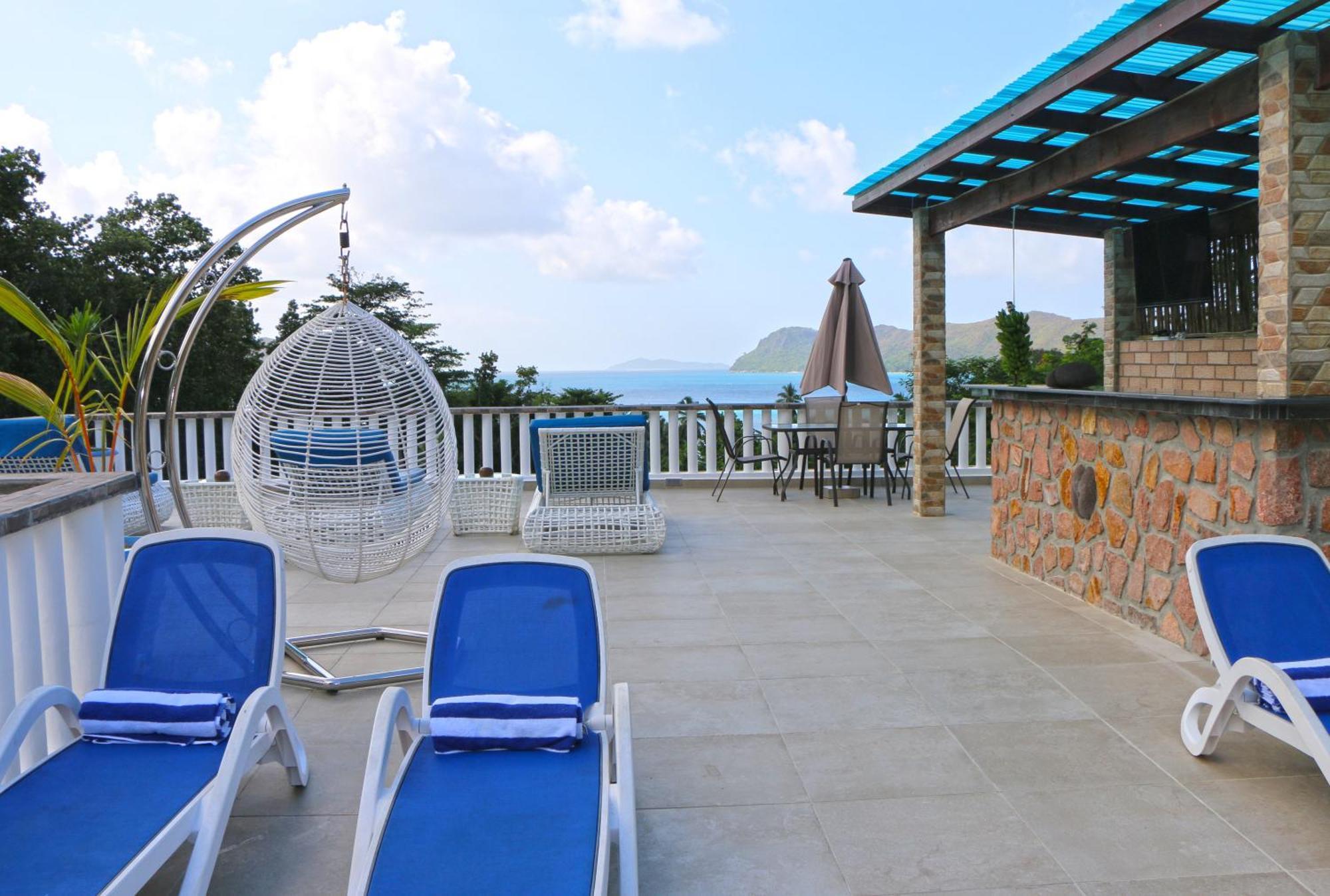 Ocean Blue Bay Apartment Anse Volbert Village  Luaran gambar
