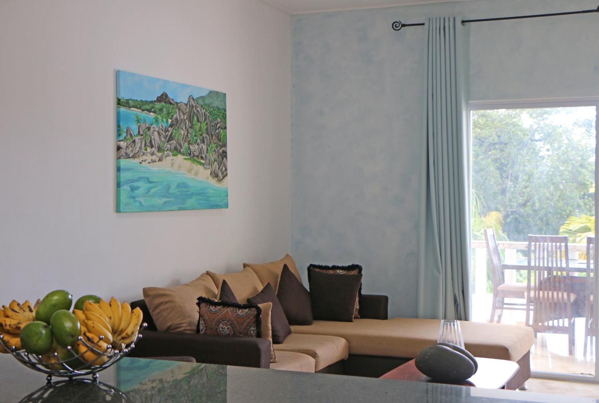Ocean Blue Bay Apartment Anse Volbert Village  Luaran gambar
